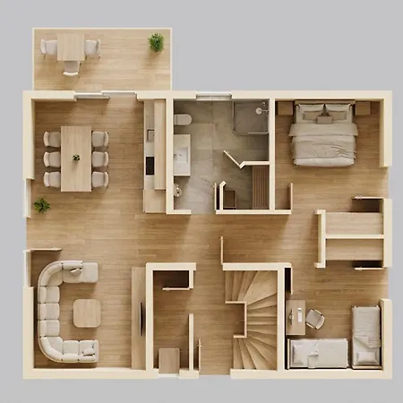 Apartament Sonneninsel Haus Abendrot Erdgeschoss *
